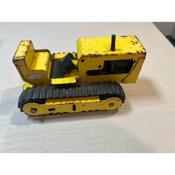 Vintage Tonks & Nylint Work Trucks Garbage,Steel Skid,Front-End Loader,Bulldozer - Picture 2 of 16